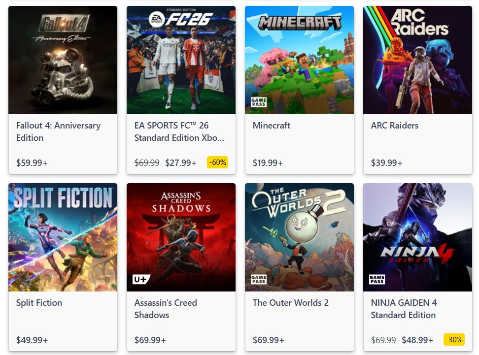 Countdown Sale на Xbox