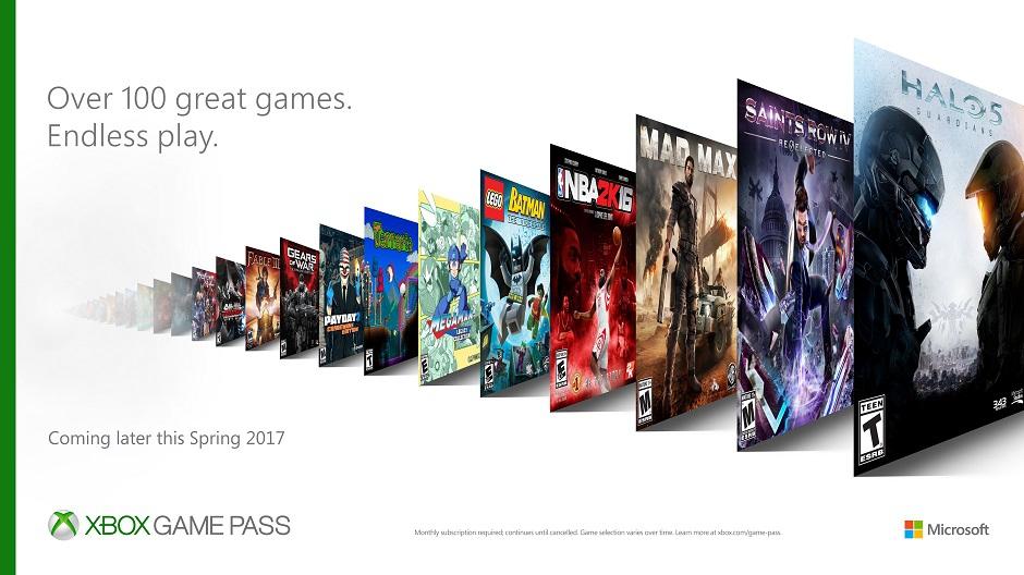 первая реклама Xbox Game Pass 2017
