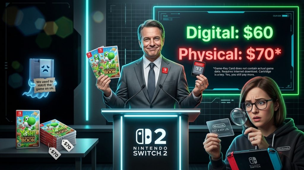Картриджи Switch 2 дороже цифровых копий