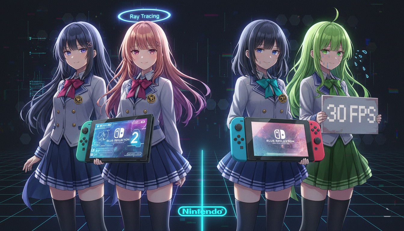 Blue Reflection Quartet на Nintendo Switch