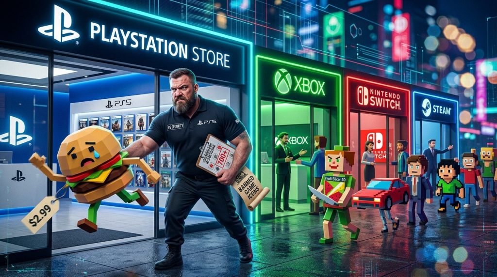 Sony чистит PlayStation Store