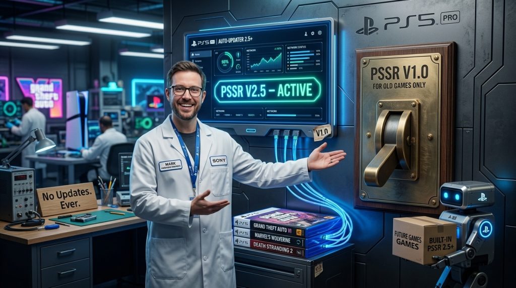 PSSR на PS5 Pro без обновлений