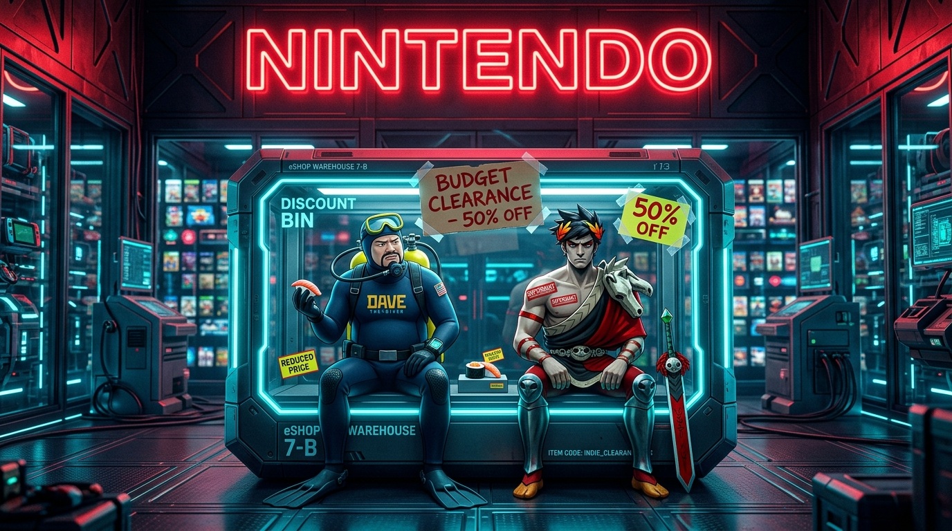 Скидка на Dave the Diver и Hades II