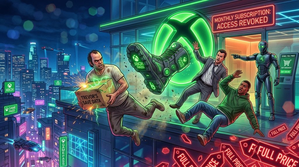 GTA V покидает Xbox Game Pass