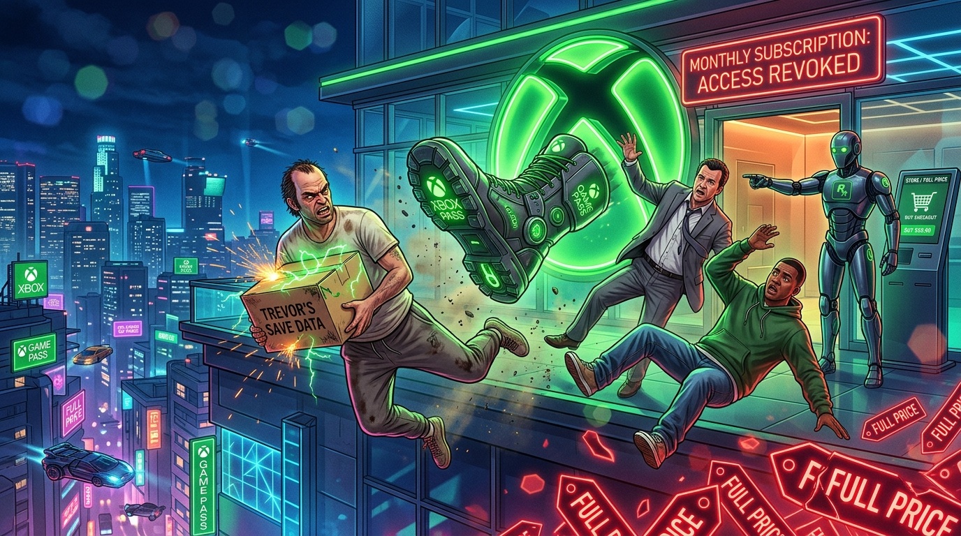 GTA V покидает Xbox Game Pass