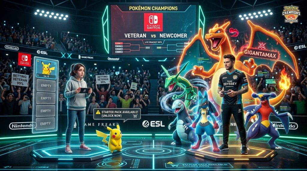 Pokémon Champions вышла на Switch