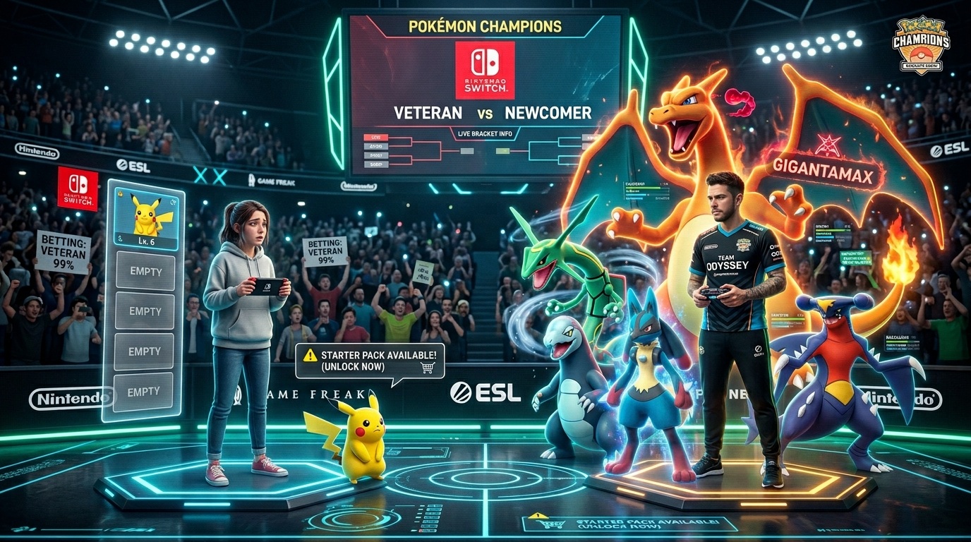 Pokémon Champions вышла на Switch