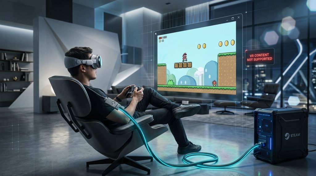 Steam Link на Apple Vision Pro