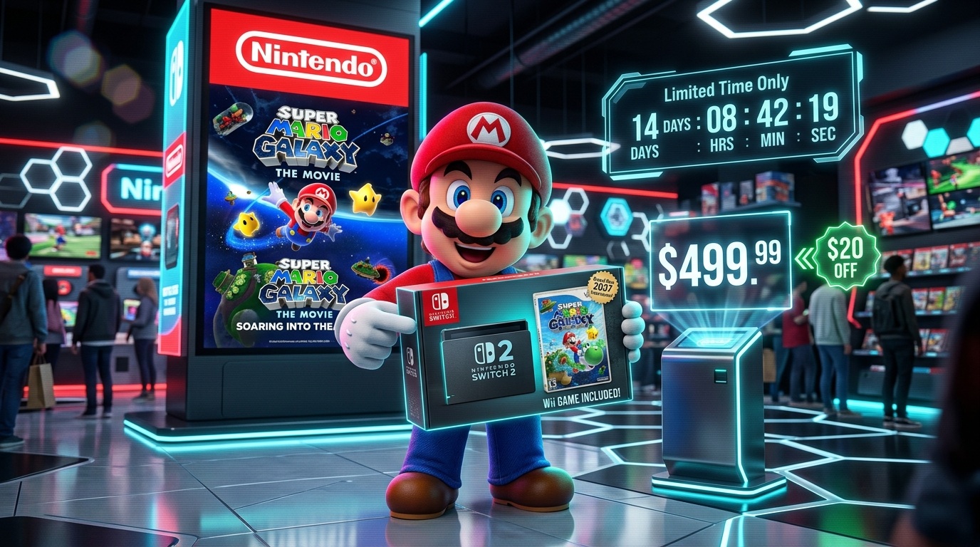 бандл Switch 2 Super Mario