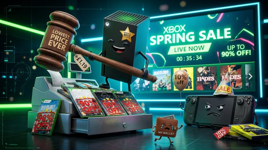 Весенняя распродажа Xbox 2026